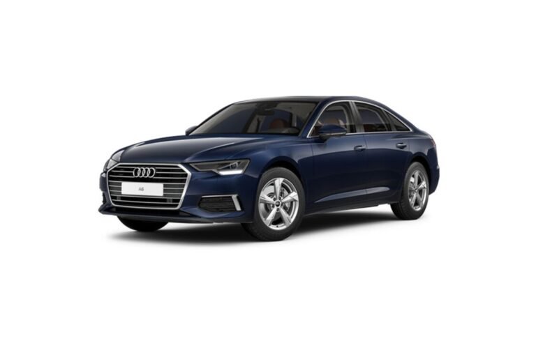 Audi A6 blue